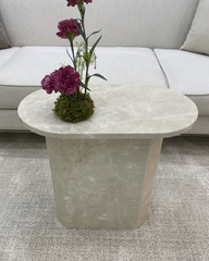 Styled beside seating in a luxury majlis