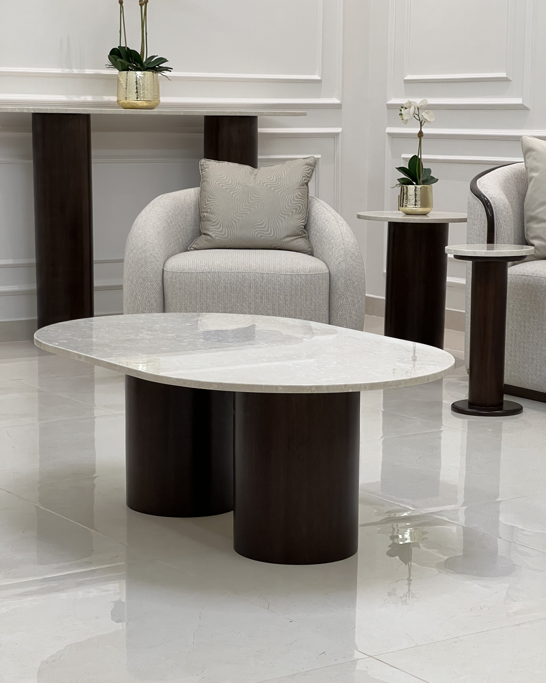Luna Coffee Table shown without accessories