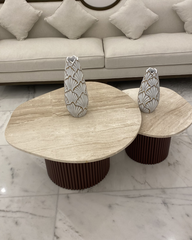 Raqia Coffee Table styled in modern majlis or guest room