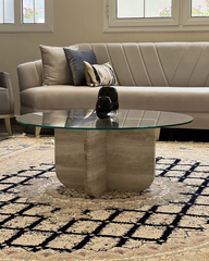 Safa Coffee Table placed in majlis setting