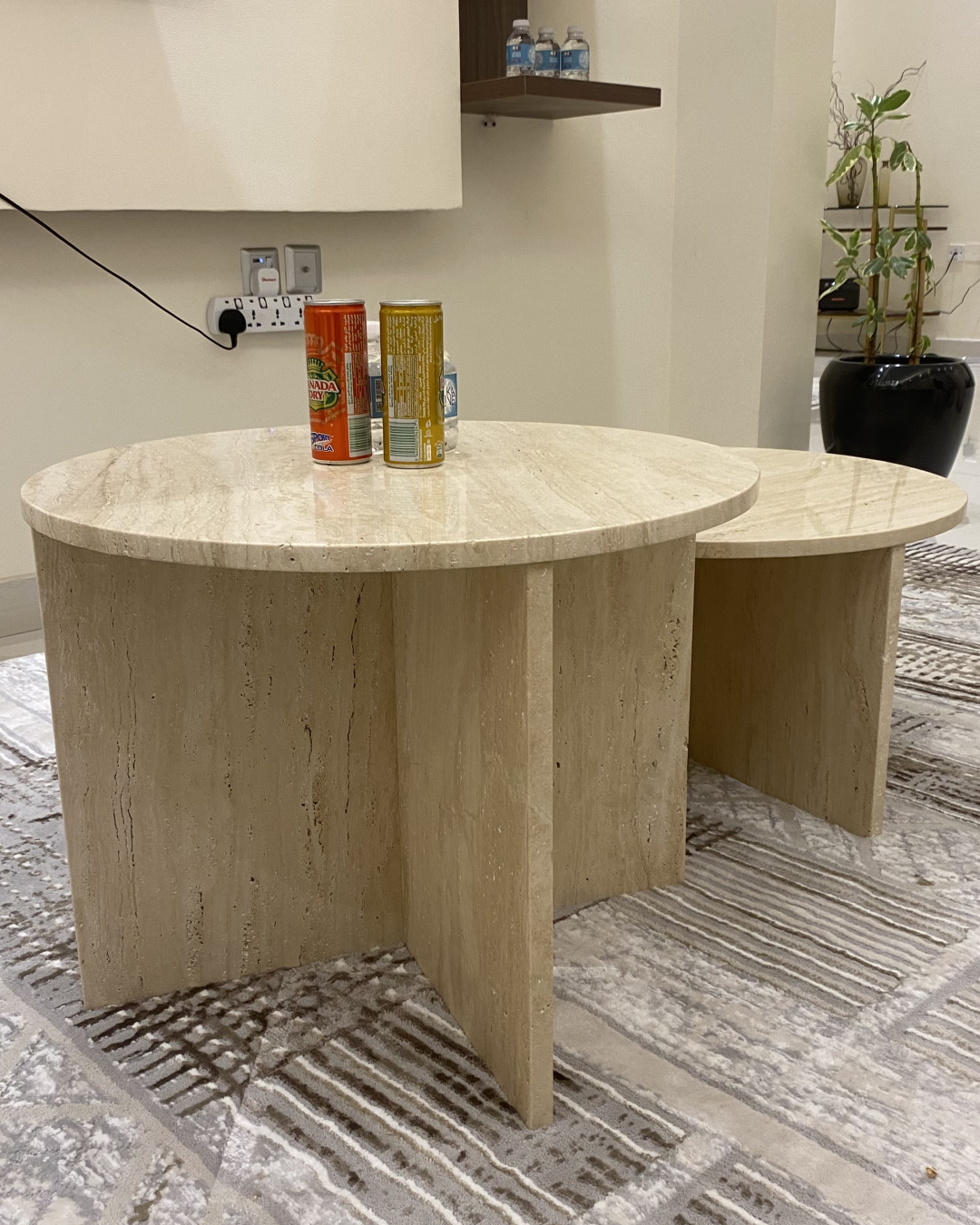  Styled interior scene with Tesoro Coffee Table set