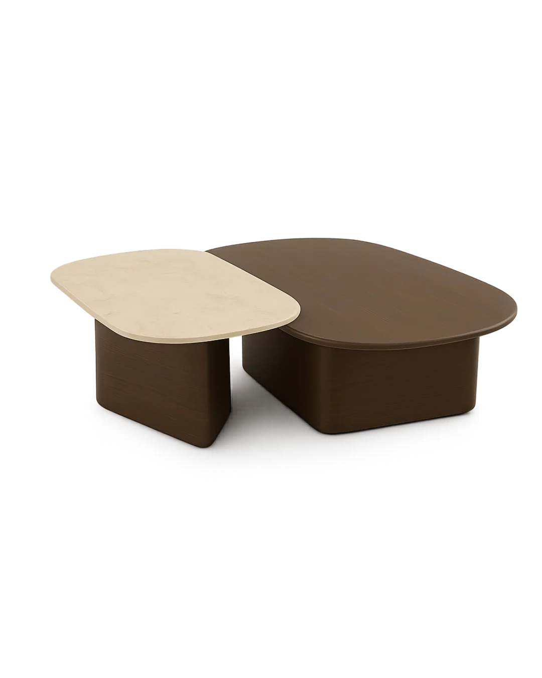AI-generated no-background image of Rowa Coffee Table Set